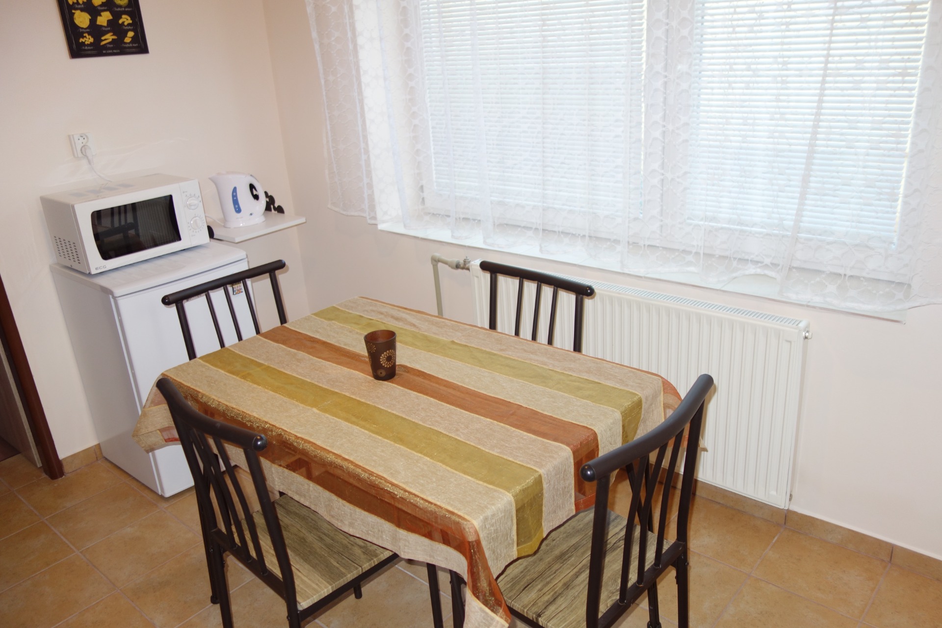 Apartmán Peter jedálenská časť